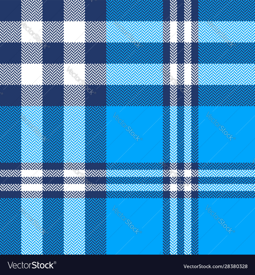 Seamless blue plaid pattern Stock Vector by ©lemony 9620207