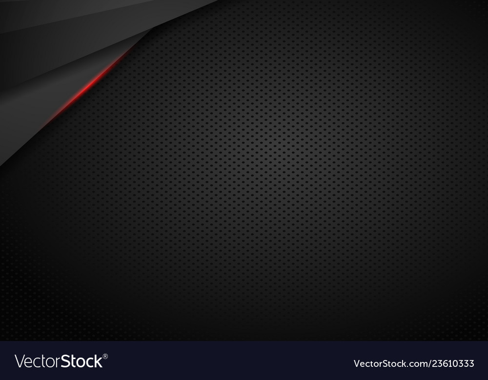 Black background web design template Royalty Free Vector