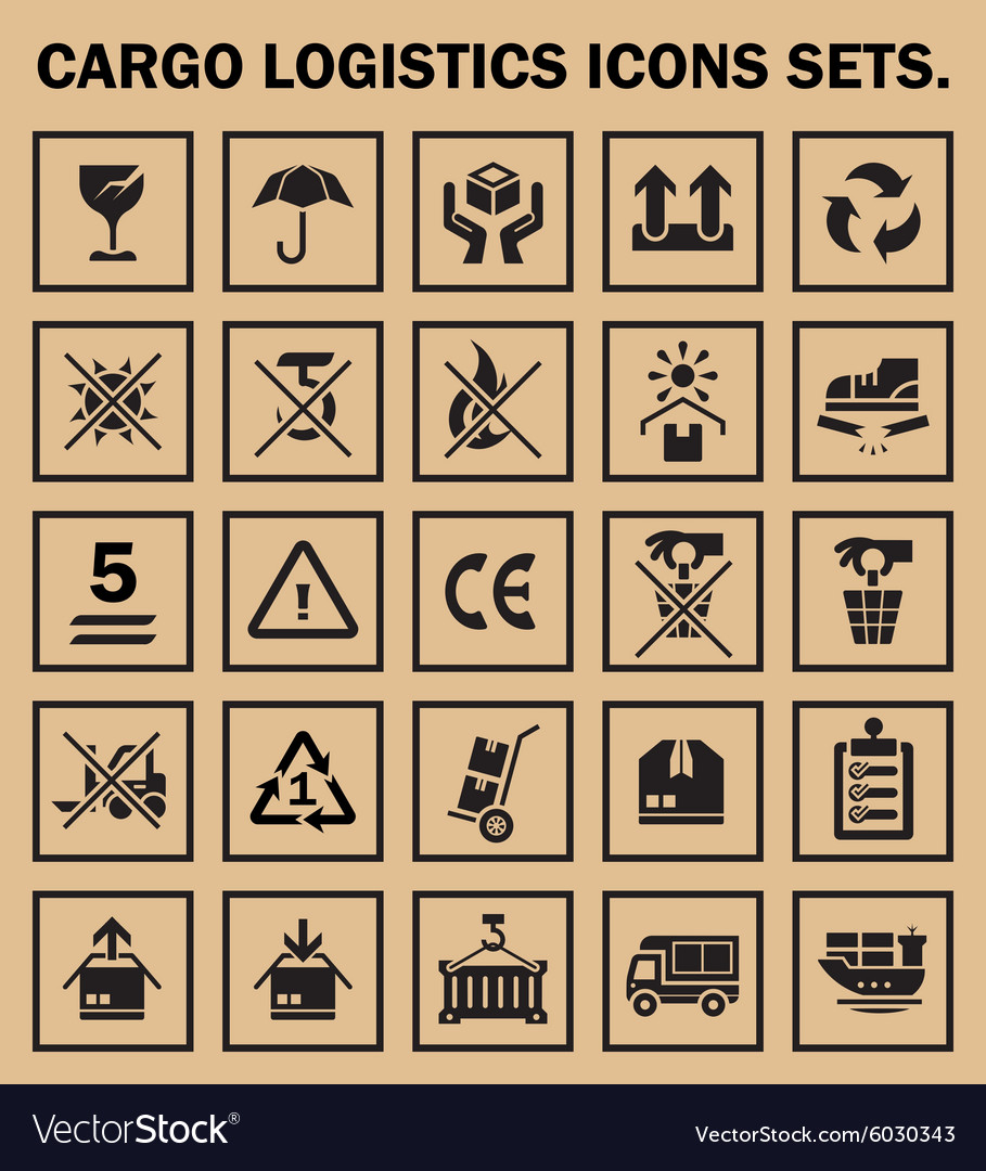 Logistics icon Royalty Free Vector Image - VectorStock