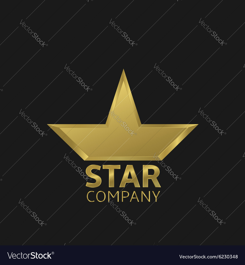 Super star logo Royalty Free Vector Image - VectorStock