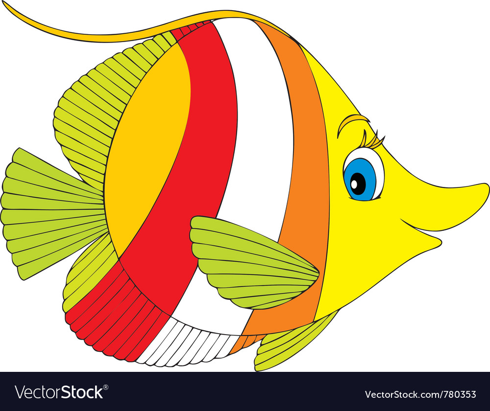 Download Coral fish Royalty Free Vector Image - VectorStock