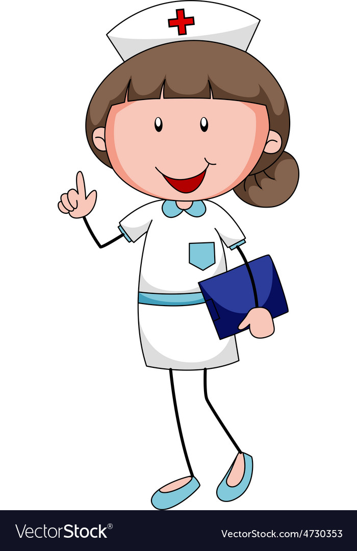 Nurse Royalty Free Vector Image - VectorStock