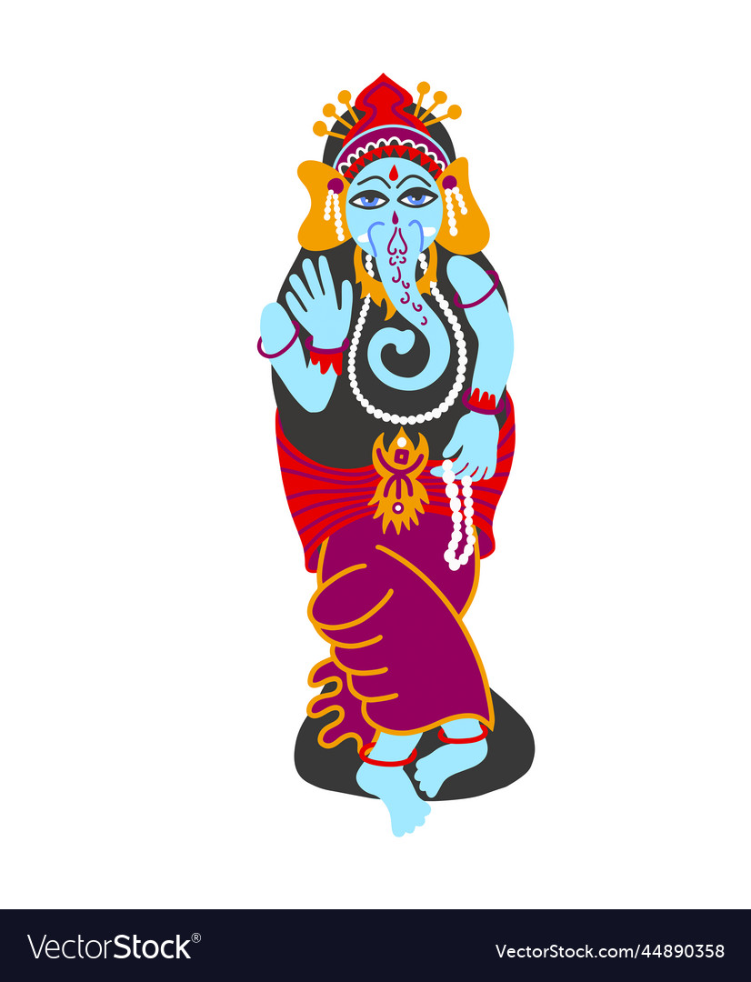 God in hinduism ganesha in the form of an elephant