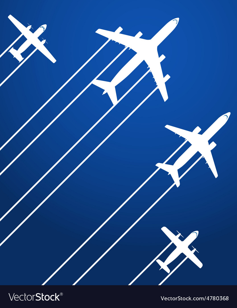 Aviation background Royalty Free Vector Image - VectorStock