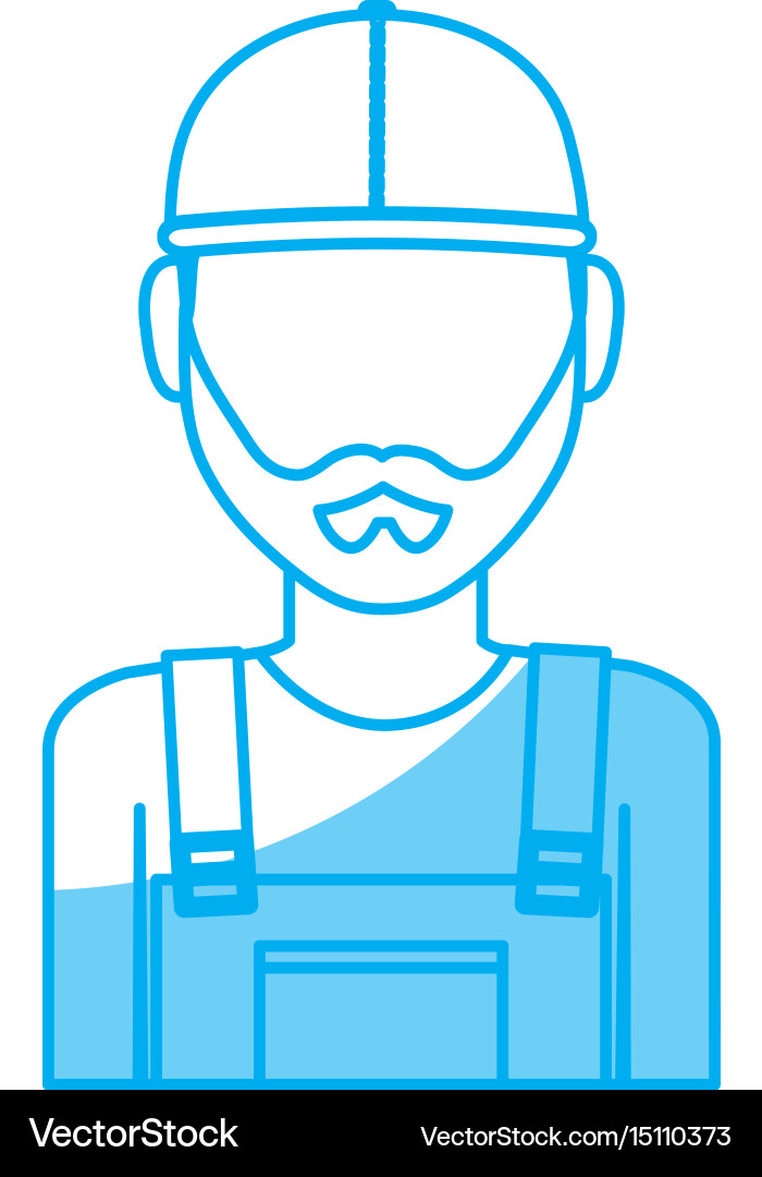Construction worker icon Royalty Free Vector Image