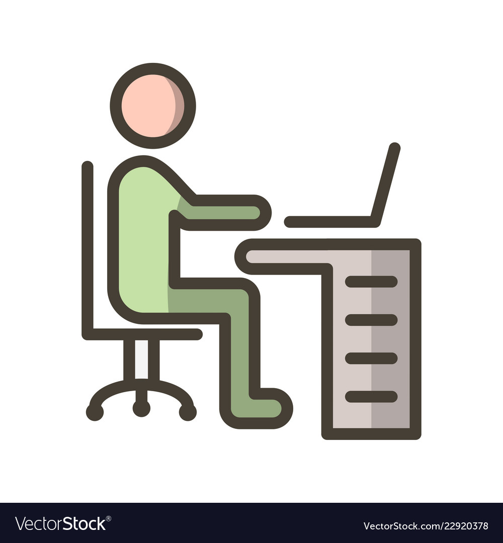 Workspace icon Royalty Free Vector Image - VectorStock