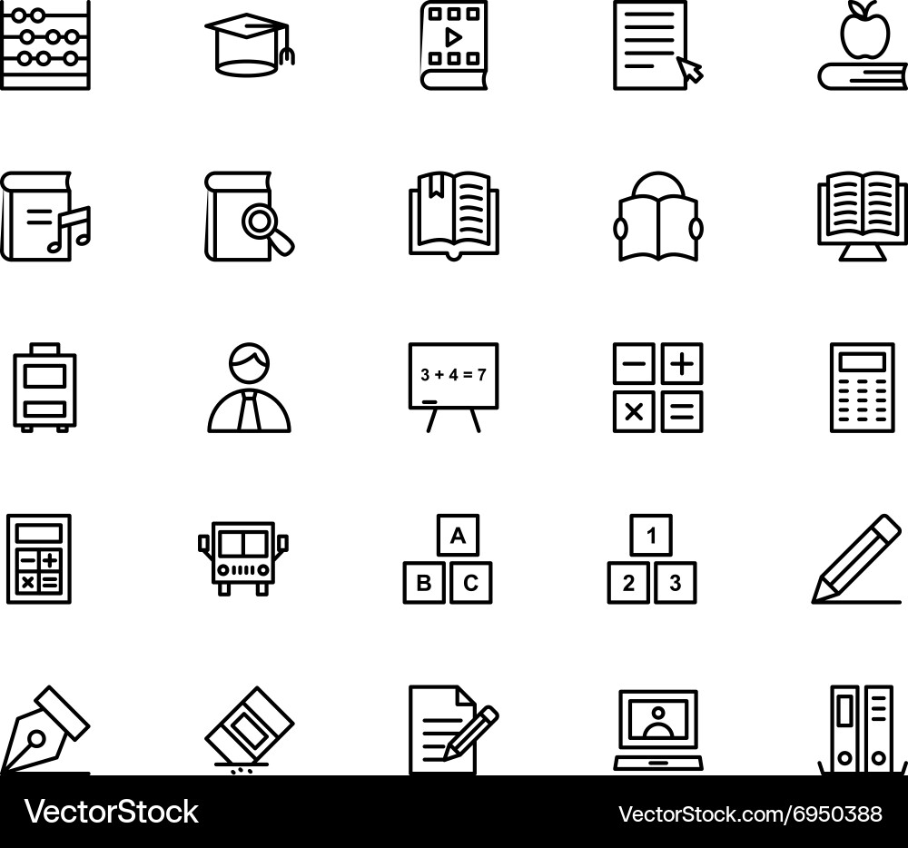 Education Royalty Free Vector Image - VectorStock