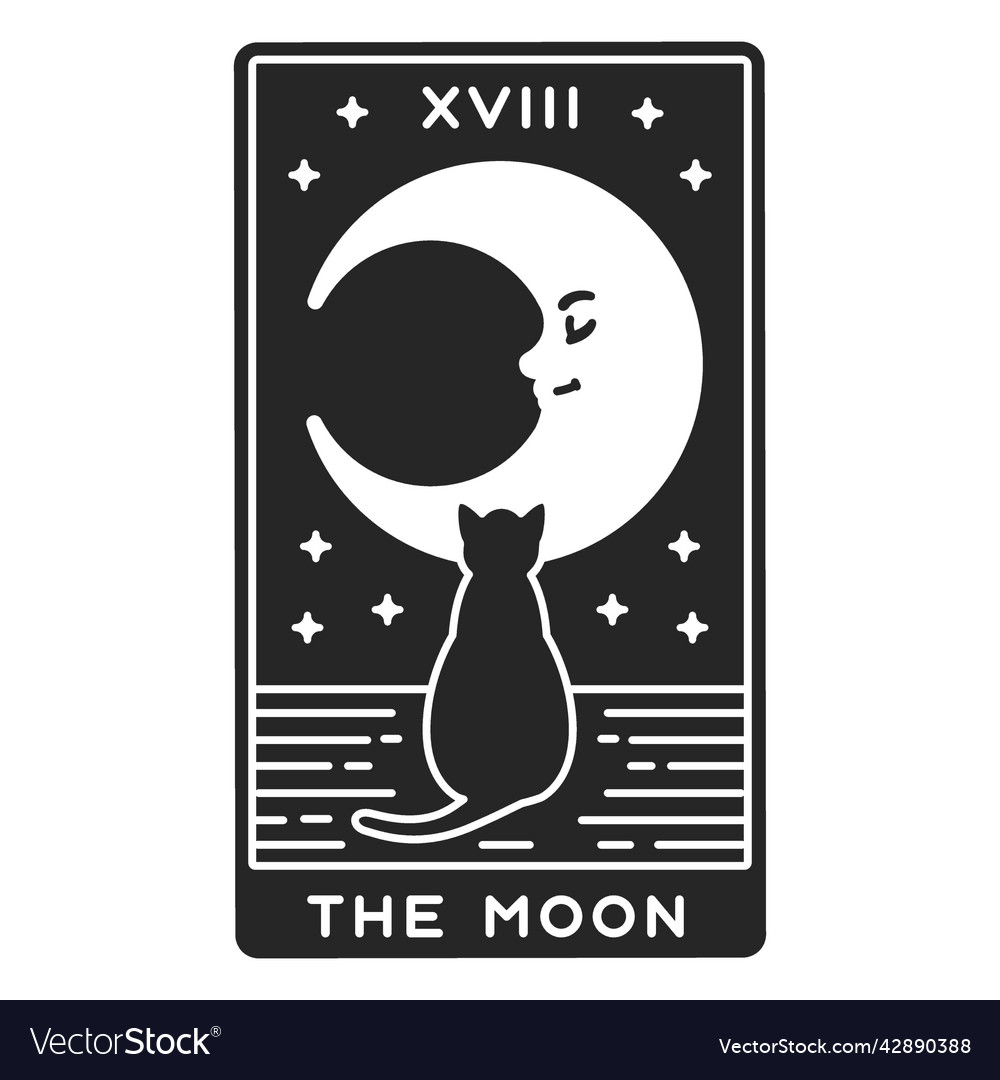 Moon Tarot Card