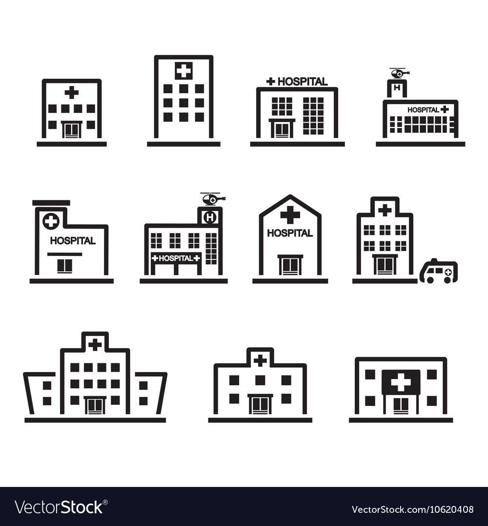 Hospital Icon set Hospital Icon set