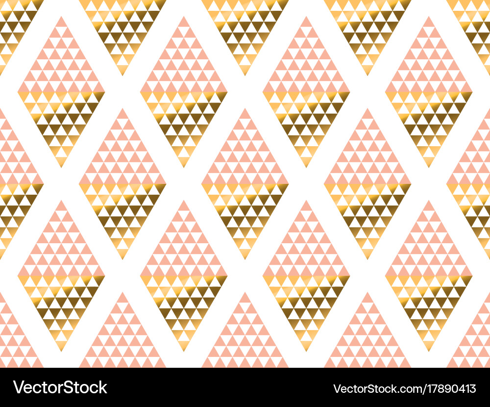 Abstract luxury geometric pattern Royalty Free Vector Image