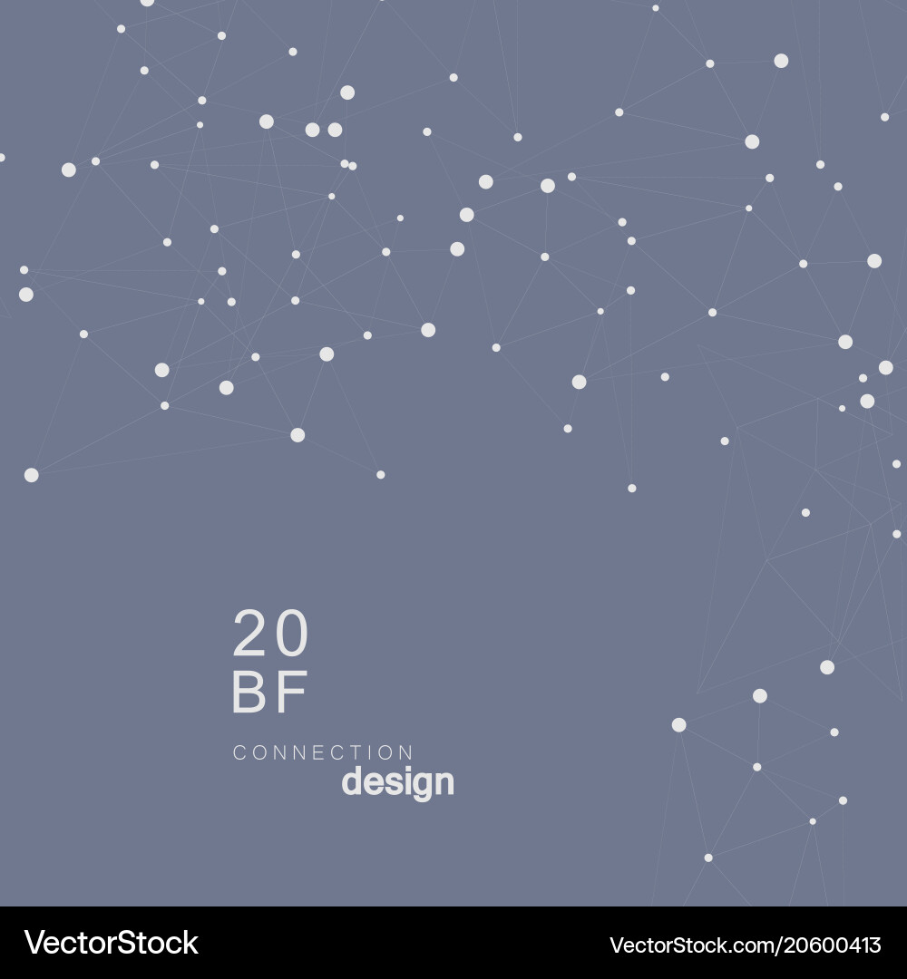 Abstract technology structure network Royalty Free Vector