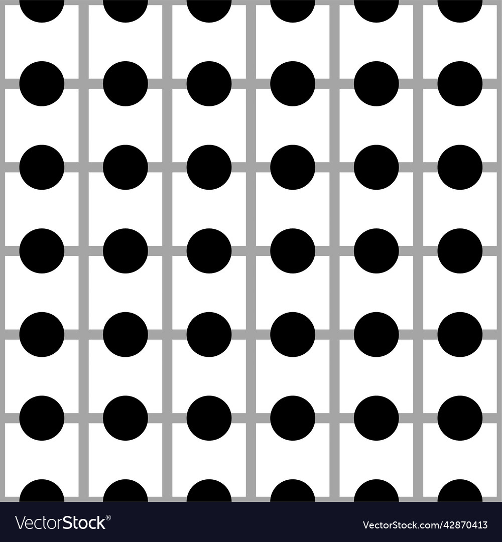 Dot geometric seamless pattern modern Royalty Free Vector