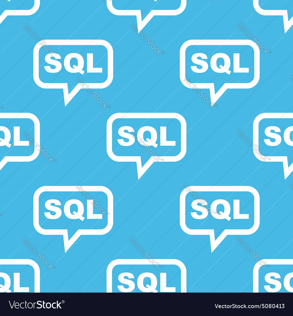 Sql message. Message pattern. sali vector.