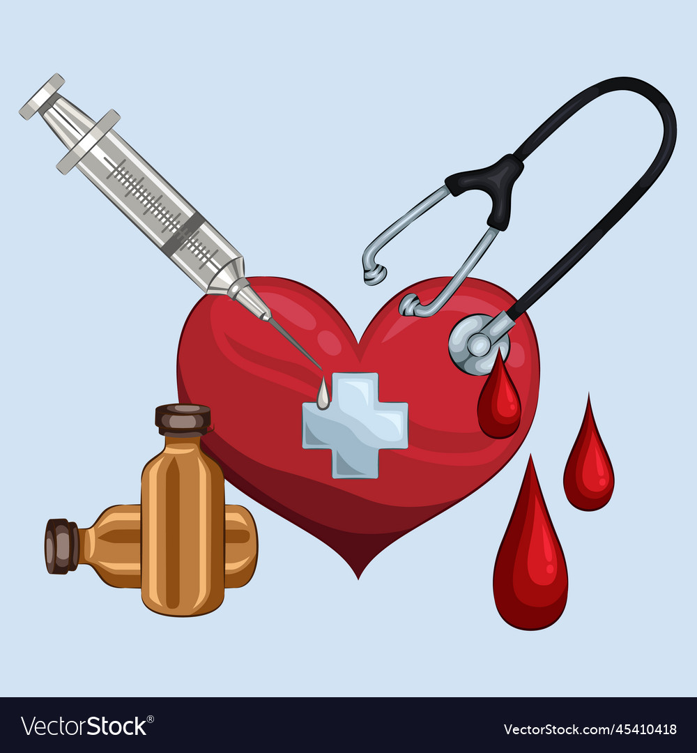 protect-patients-with-heart-disease-through-vector-image