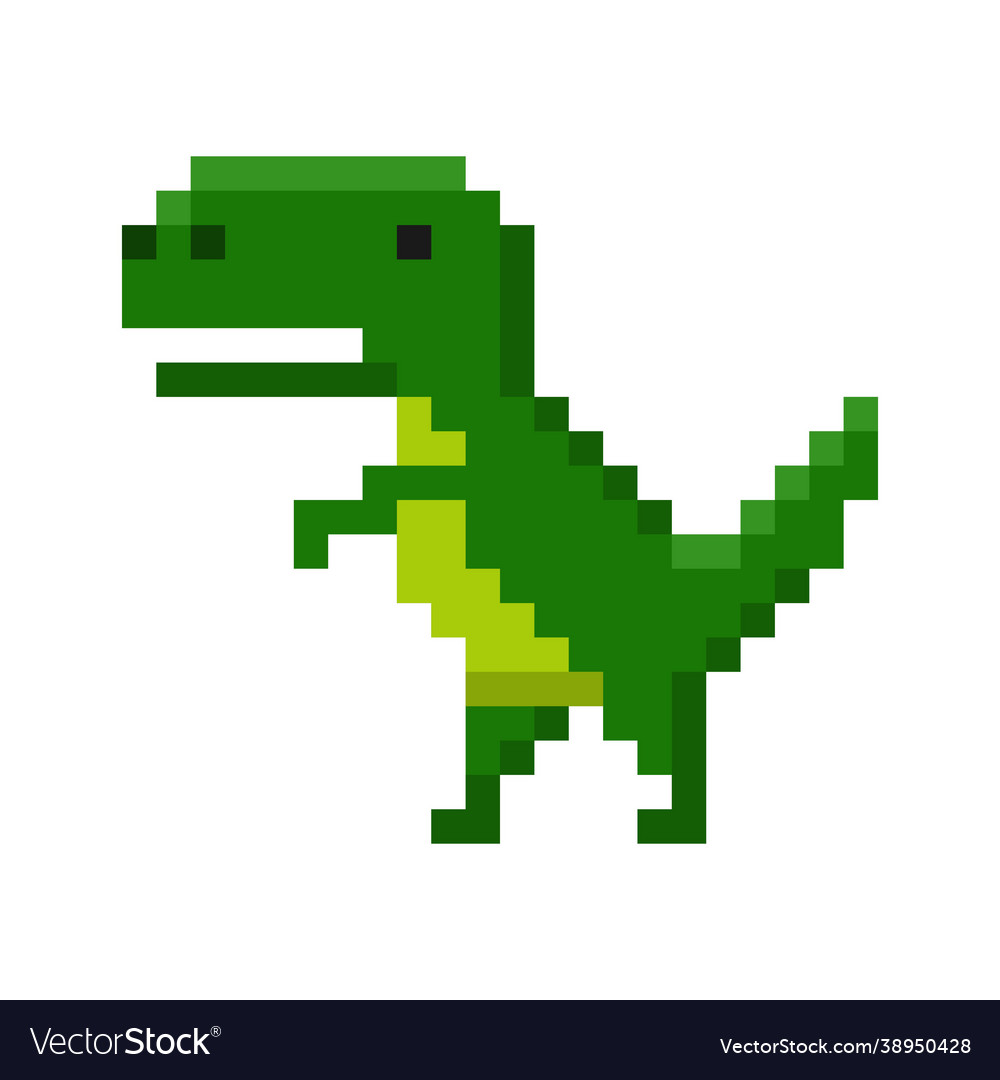 Dinosaur Pixel Art | vlr.eng.br