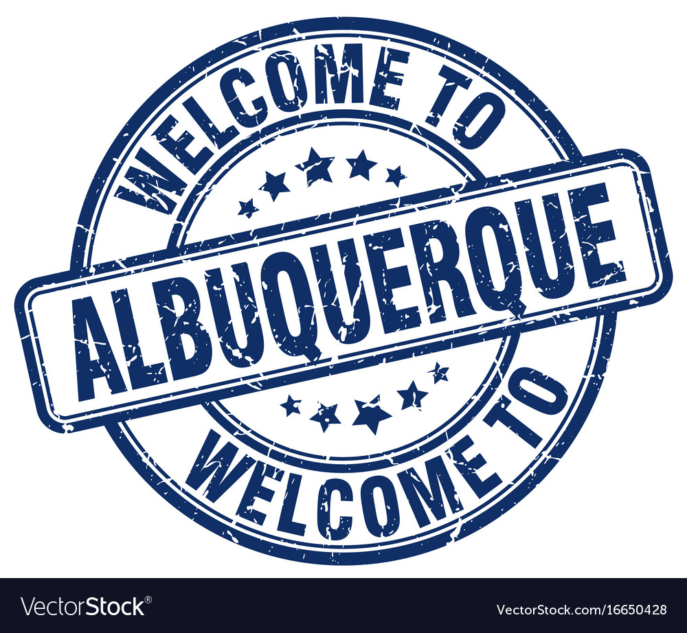 to albuquerque Royalty Free Vector Image