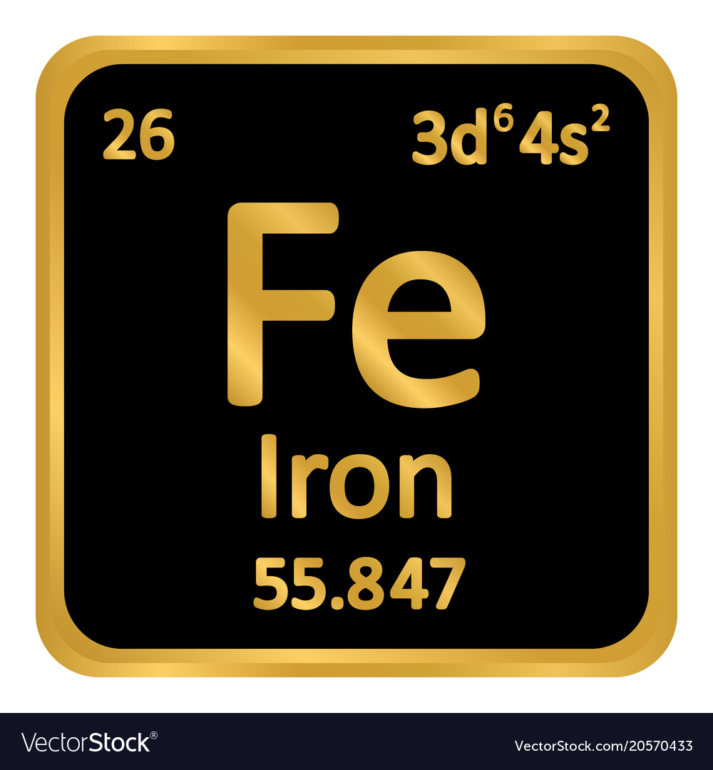 periodic-table-element-iron-icon-royalty-free-vector-image