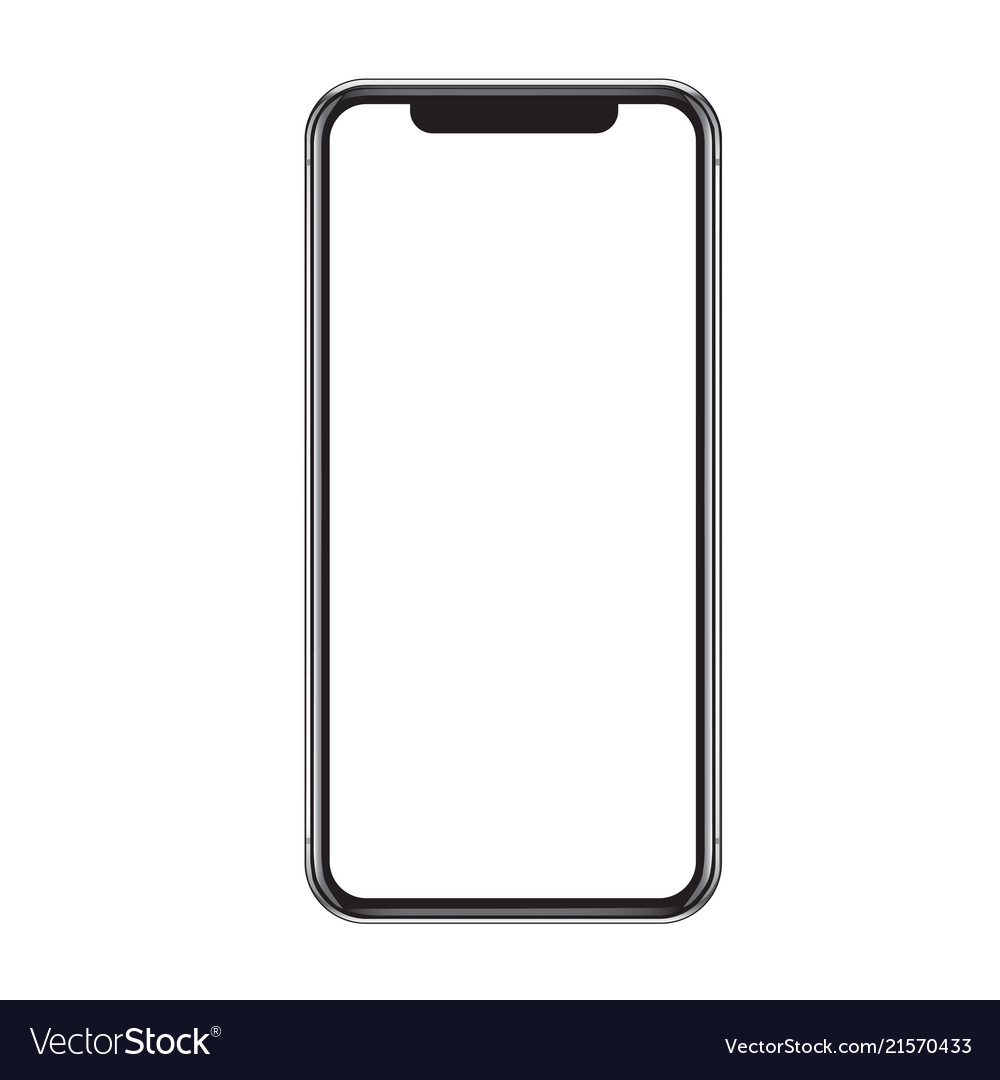 Smartphone mockup Royalty Free Vector Image - VectorStock