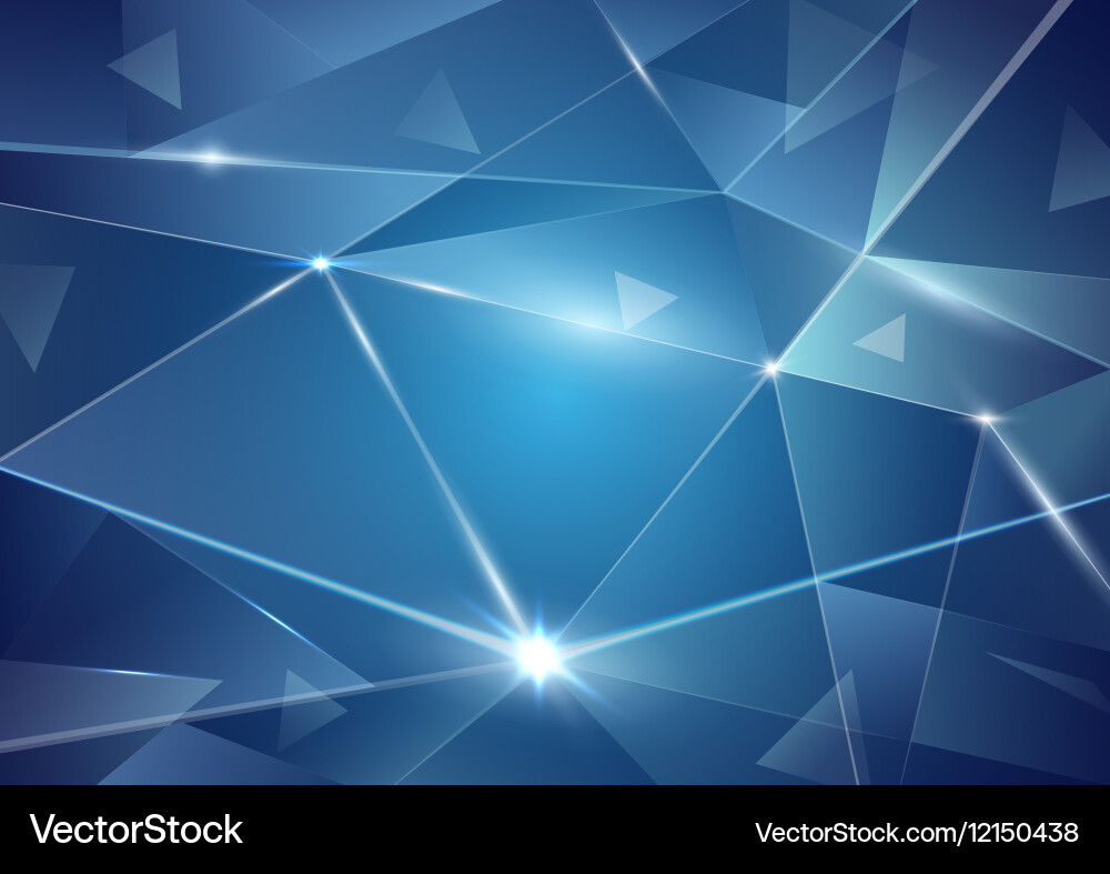 Abstract triangles background Royalty Free Vector Image