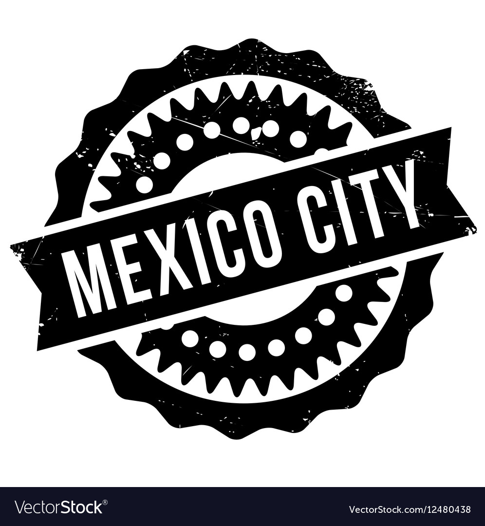 Mexico City stamp Royalty Free Vector Image - VectorStock