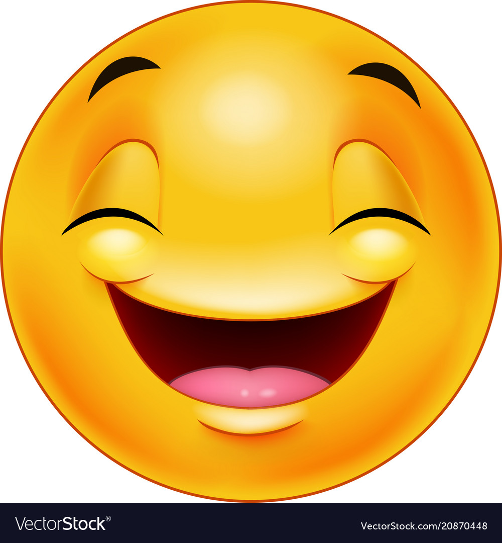 Happy Smiley Emoticon Face Royalty Free Vector Image