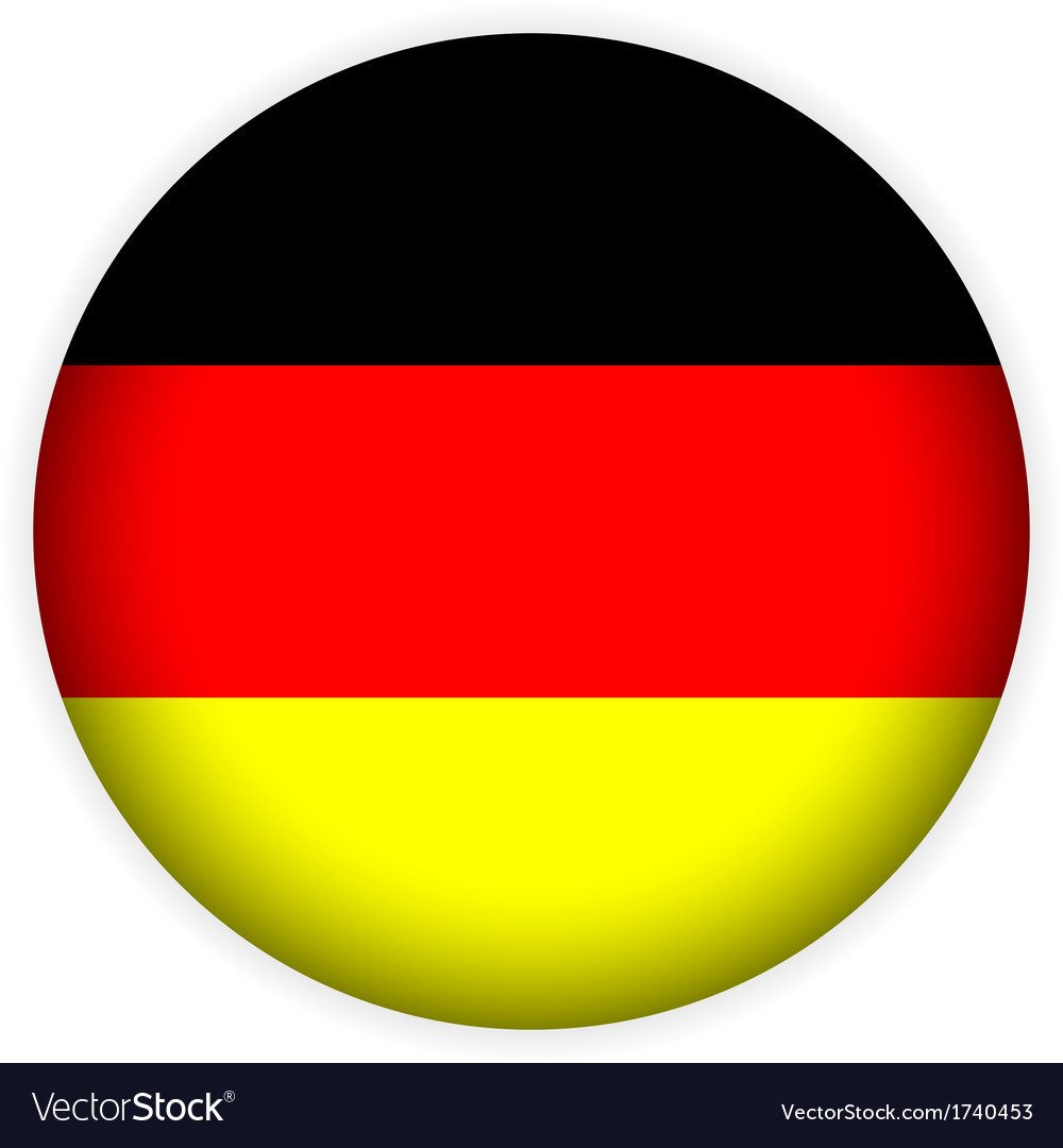 Download German flag button Royalty Free Vector Image - VectorStock