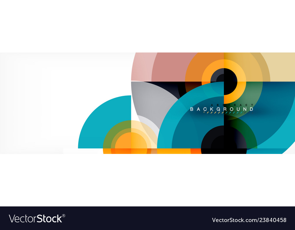 Abstract background circle design Royalty Free Vector Image