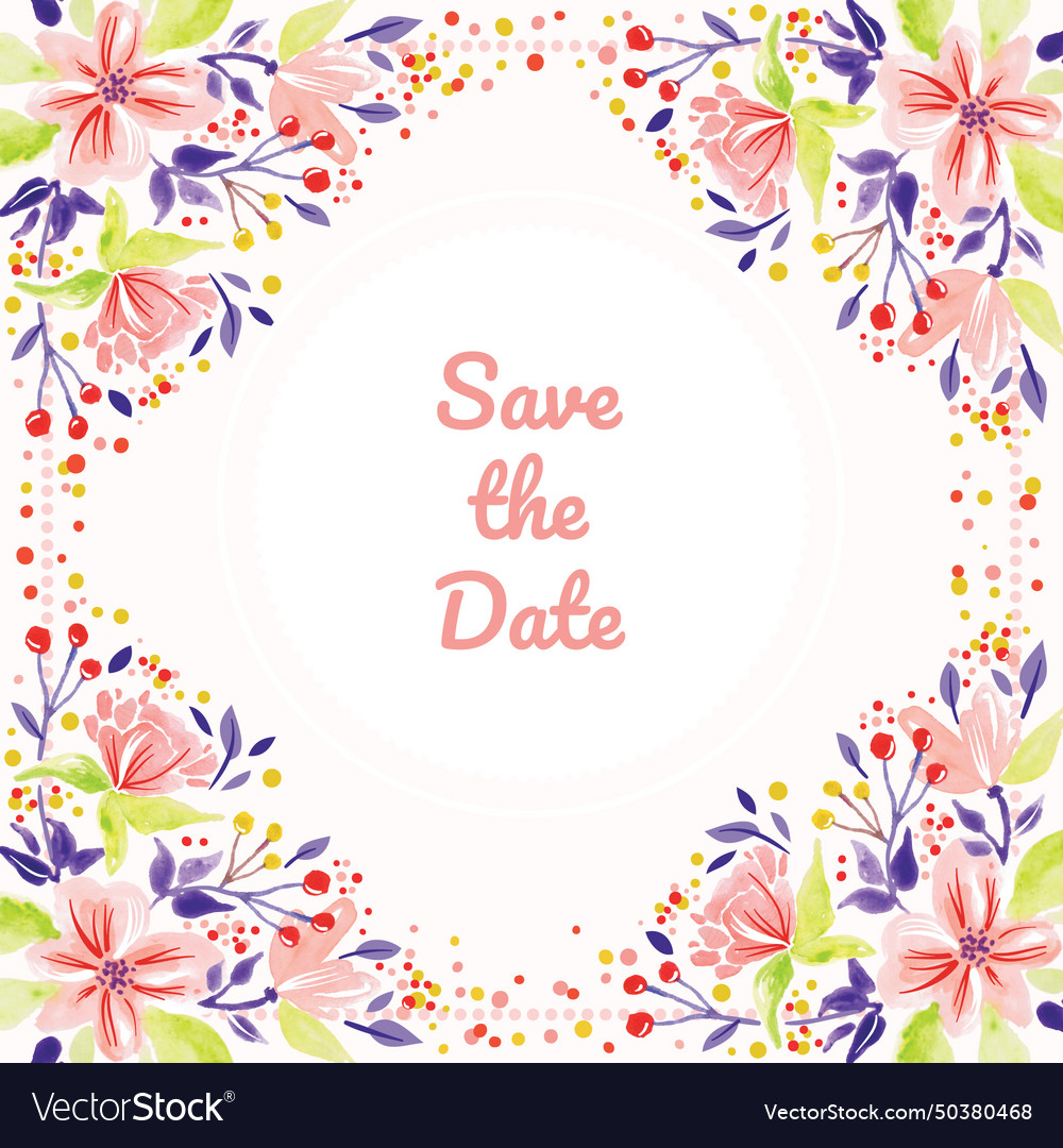 Save the date background