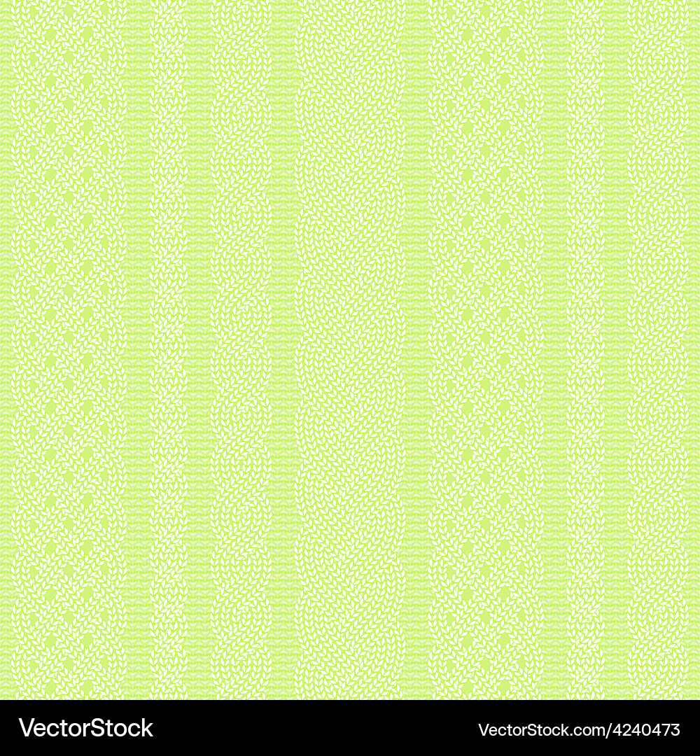 Seamless knitted pattern Royalty Free Vector Image