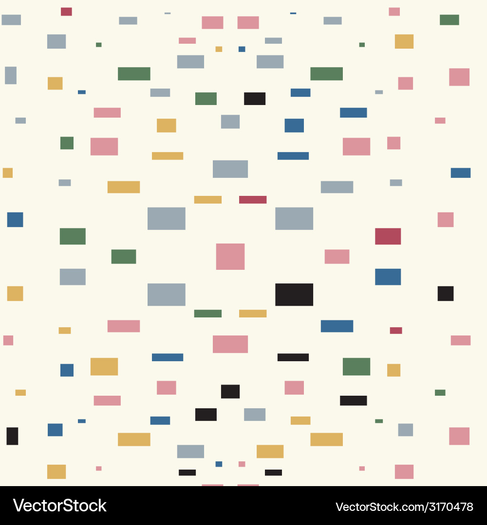 Colored bright rectangles abstract background Vector Image