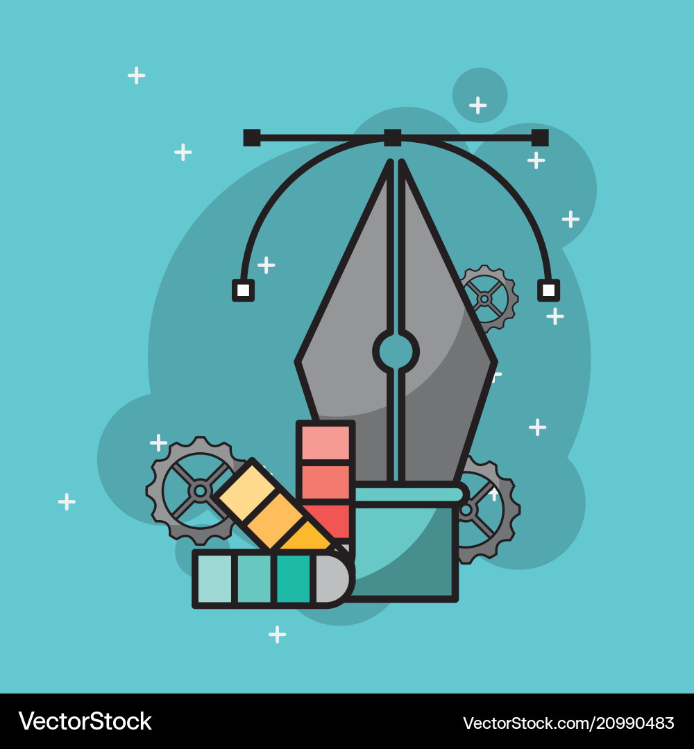 Creative process concept Royalty Free Vector Image