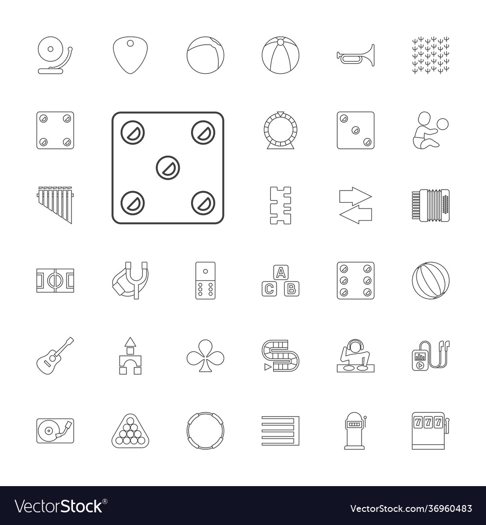 Play icons Royalty Free Vector Image - VectorStock