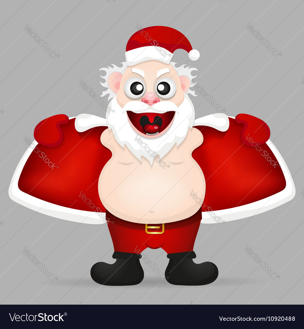 Funny Santa Claus Picture