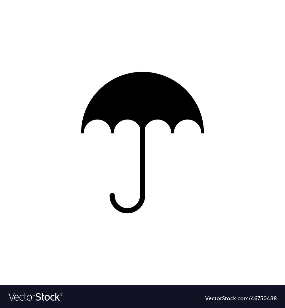 Umbrella icon umbrella sign icon Royalty Free Vector Image