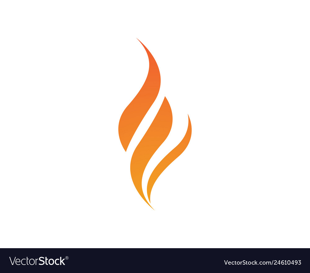 Fire symbol Royalty Free Vector Image - VectorStock