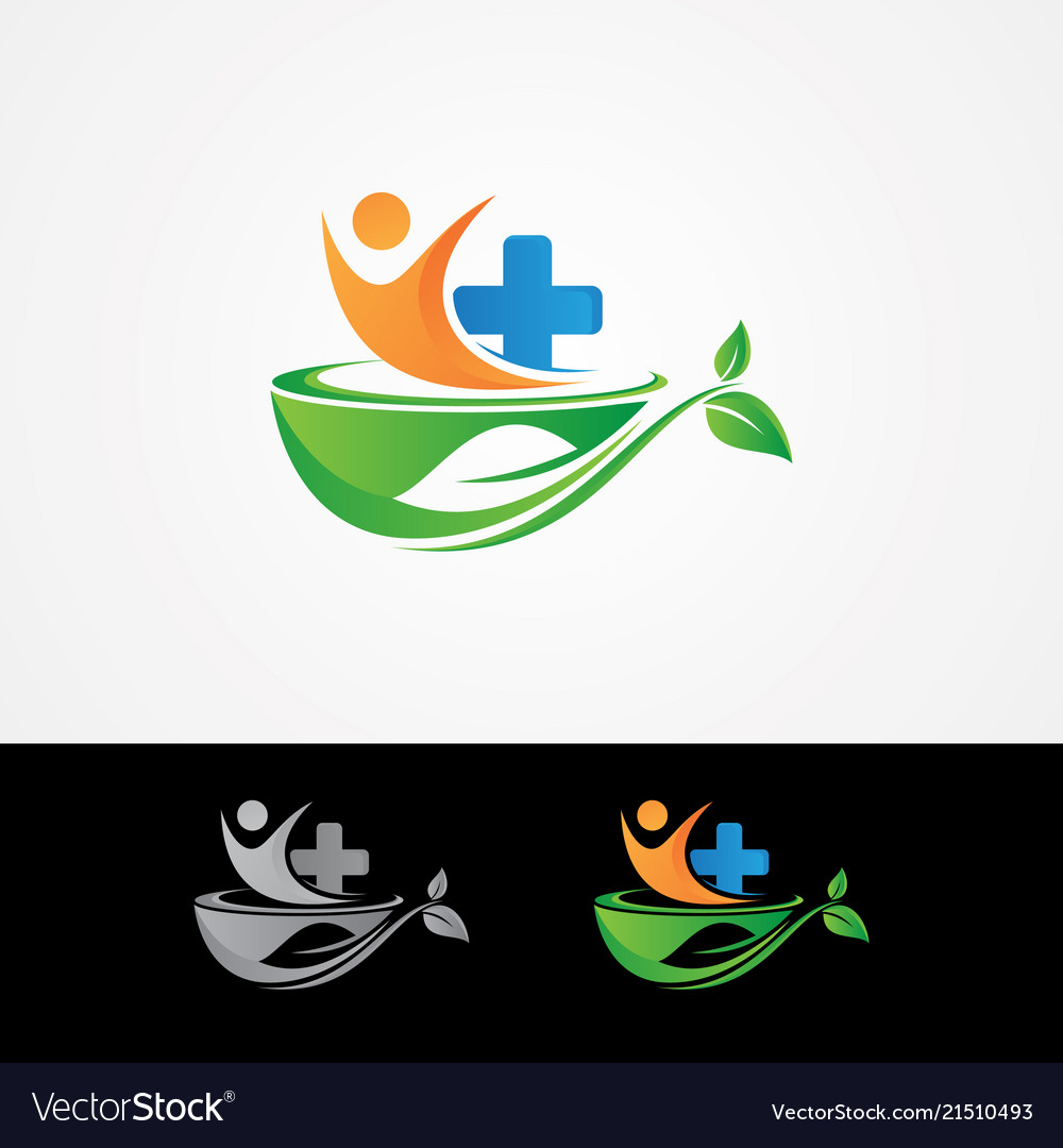 Medical Health Care Logo Royalty Free Vector Image