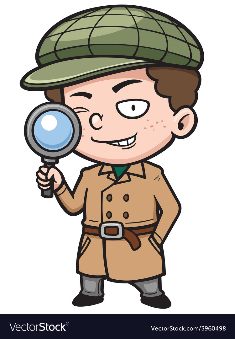 Detective Royalty Free Vector Image Vectorstock