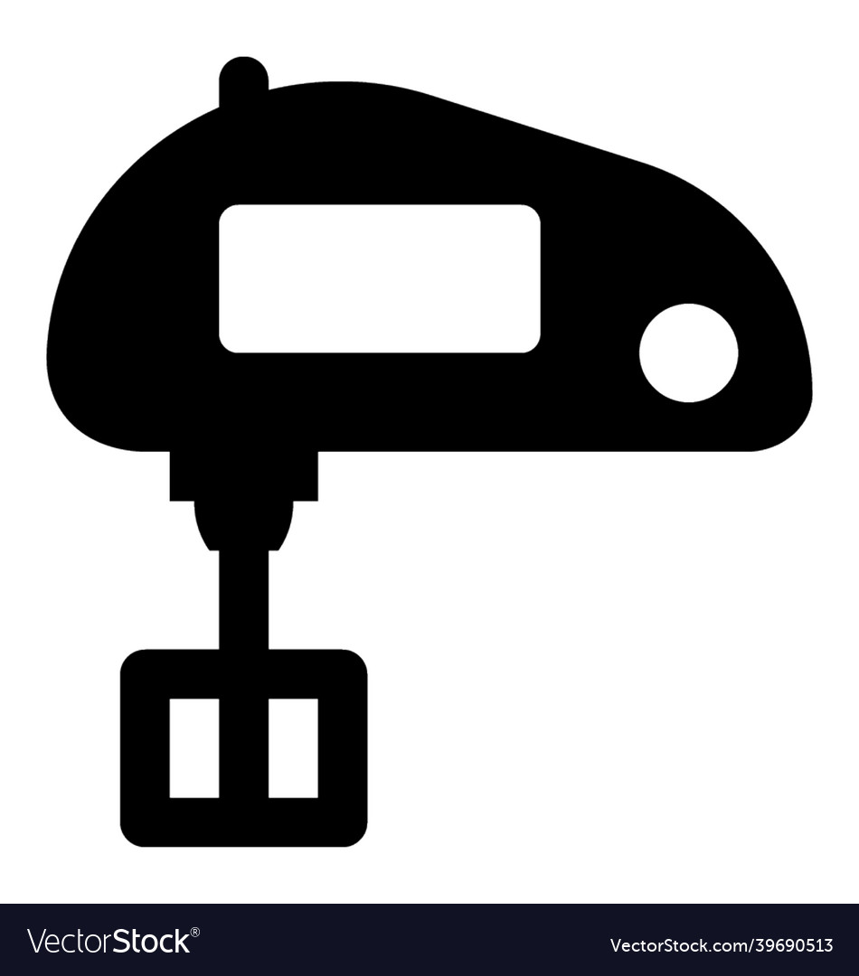 Egg beater Royalty Free Vector Image VectorStock