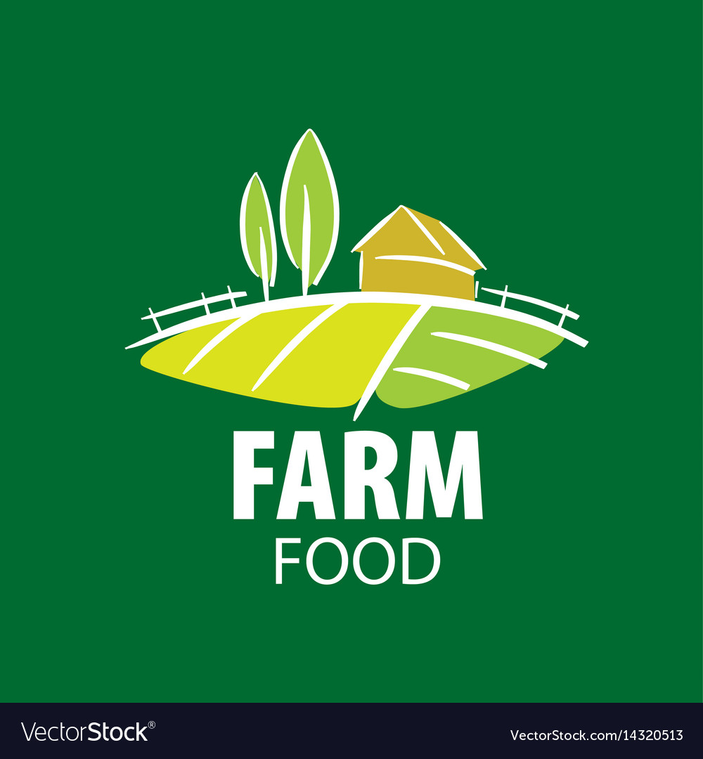 Logo farm food Royalty Free Vector Image - VectorStock