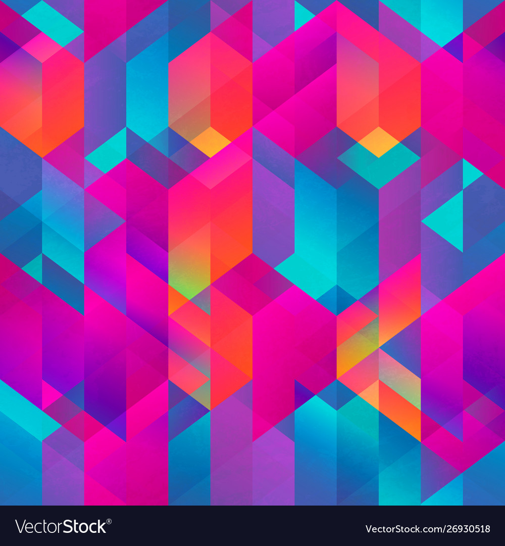 Bright mosaic pattern Royalty Free Vector Image