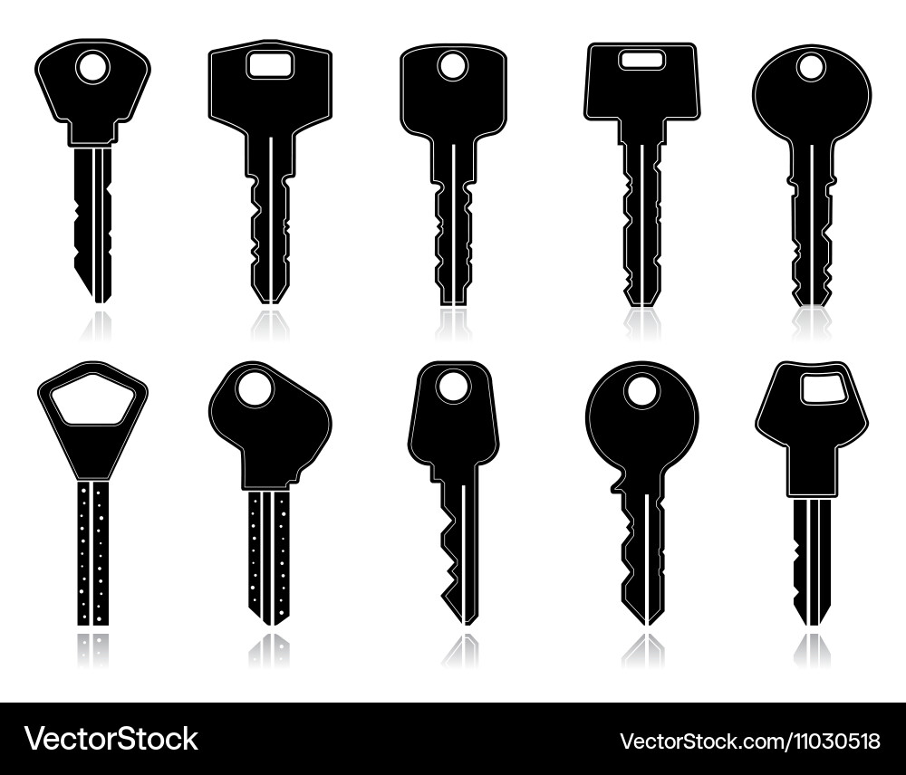 Keys Royalty Free Vector Image - VectorStock