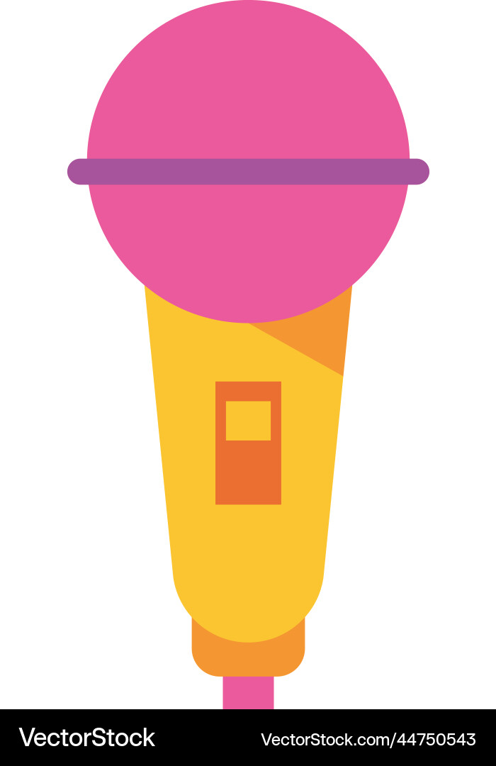 Microphone audio device tech Royalty Free Vector Image