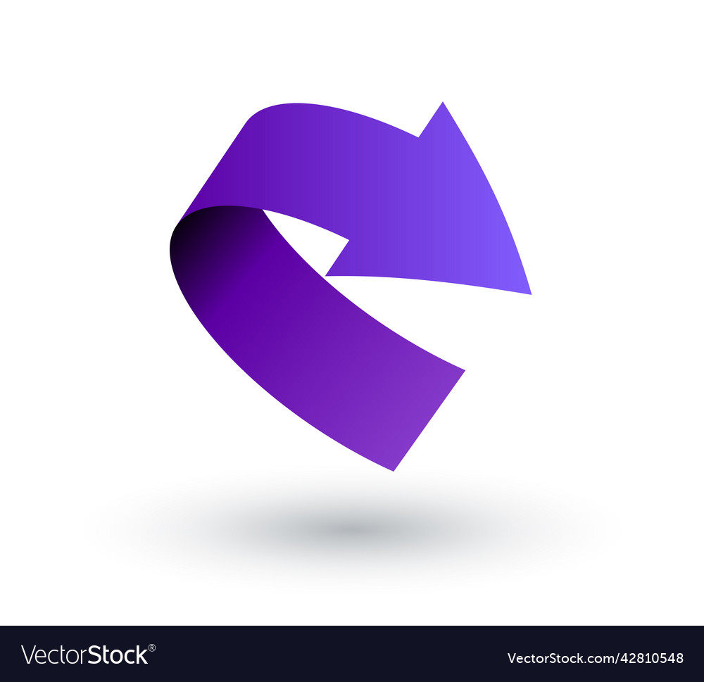 3d arrow concept Royalty Free Vector Image - VectorStock