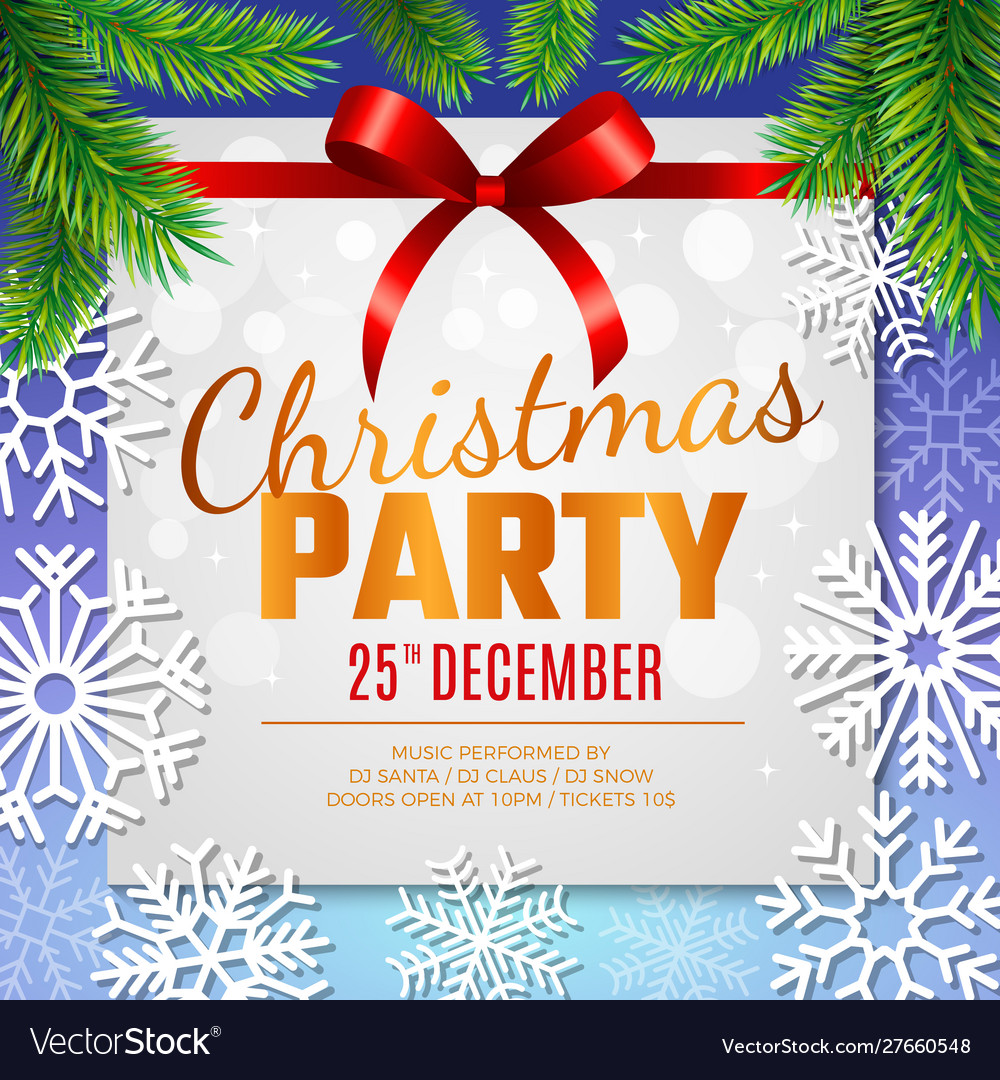 Christmas Party Card 