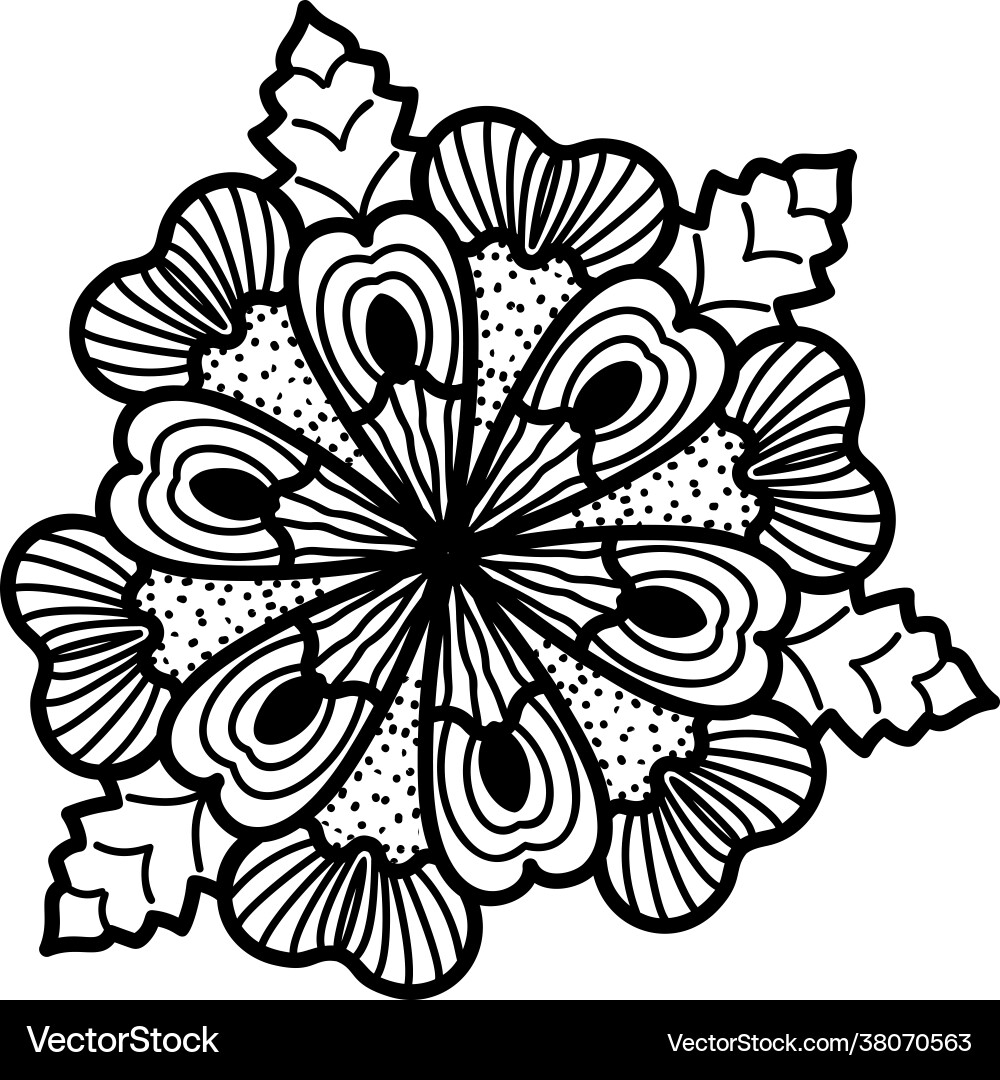 Flower Royalty Free Vector Image - VectorStock