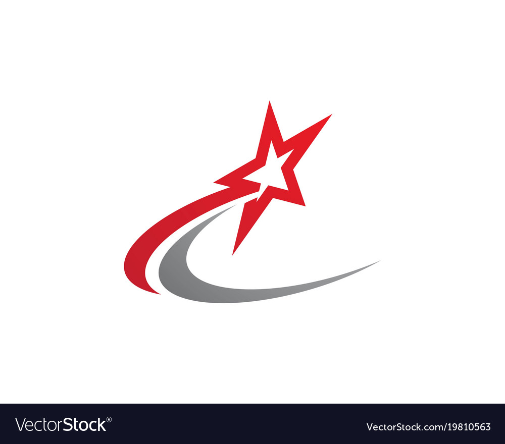 Star logo template Royalty Free Vector Image - VectorStock