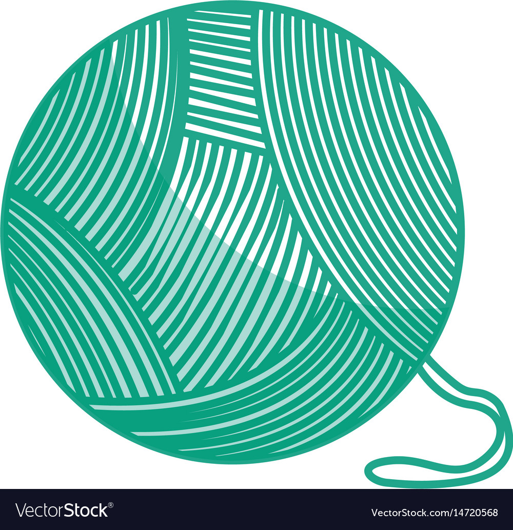 Ball of wool icon Royalty Free Vector Image - VectorStock