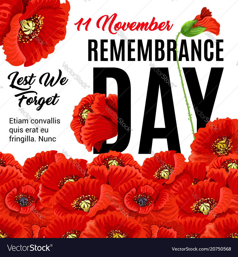 Remembrance Day Posters