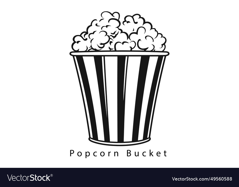 Popcorn Snack Icon Royalty Free Vector Image - Vectorstock