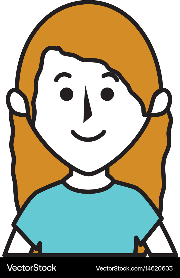 Beautiful mother avatar character Royalty Free Vector Image